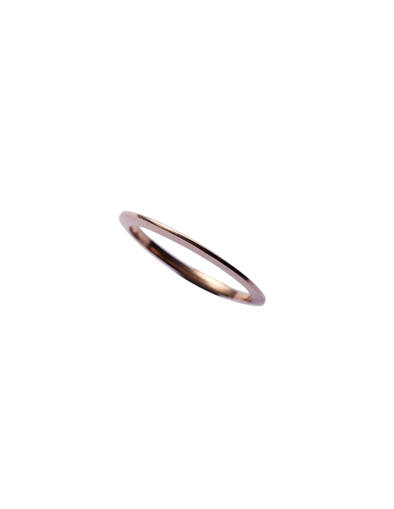 Bronze X ring by May Hofman 