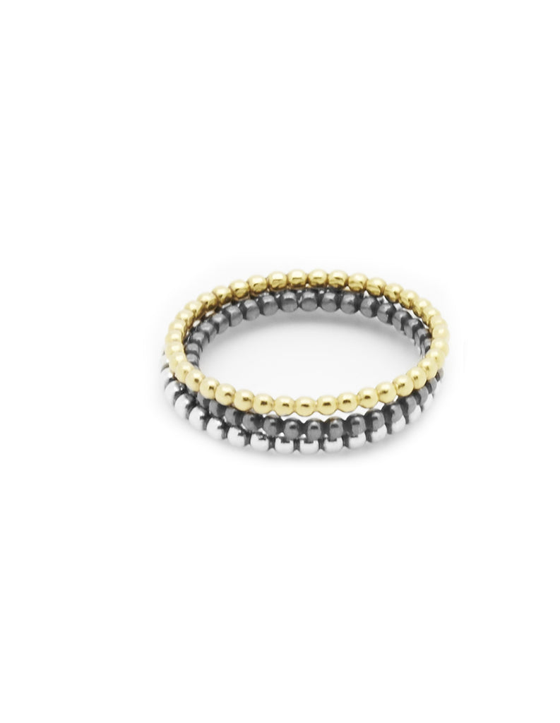Silver Halo Rings