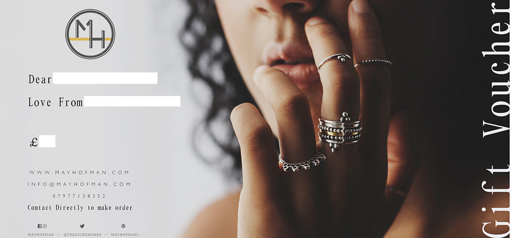 Gift Voucher by May Hofman Jewellery 