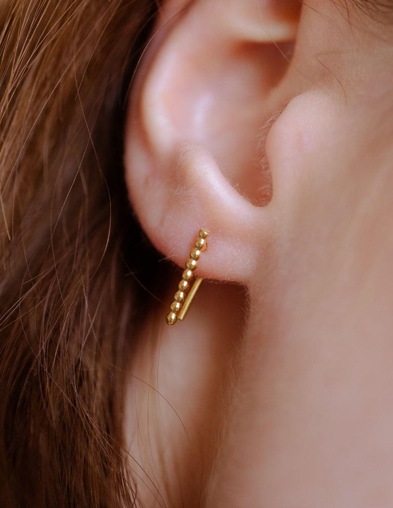 Fairmined Gold cuff by may hofman jewellery 