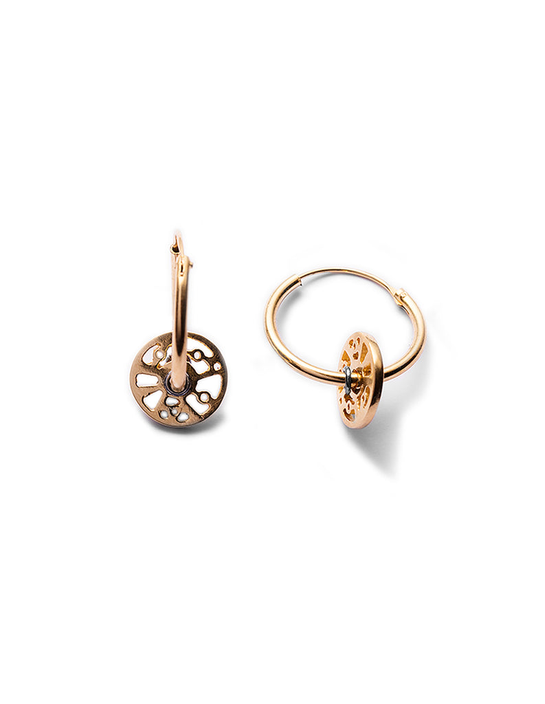 Cellular Hoops By May Hofman Jewellery 