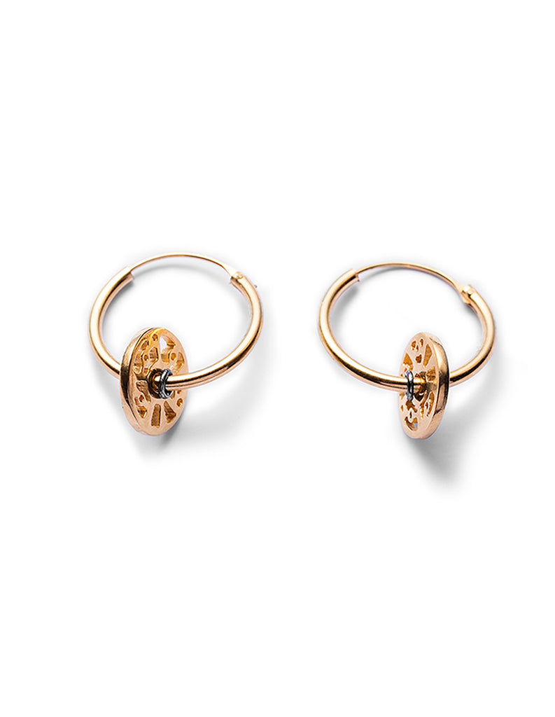 Cellular Hoops By May Hofman Jewellery  