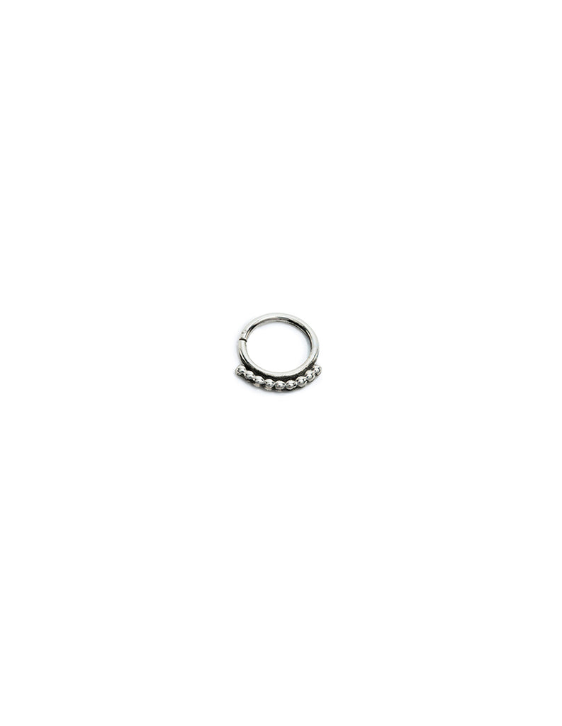 Cartilage piercing hoop by May Hofman Jewellery 