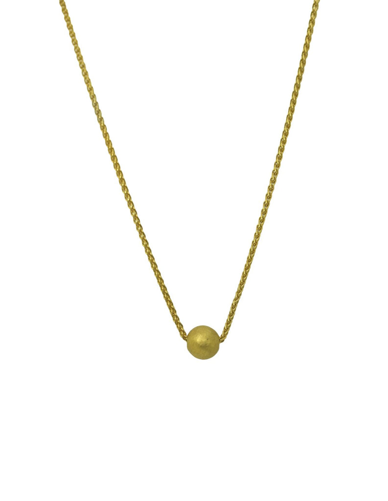 Fairmined Gold Sphere Necklace