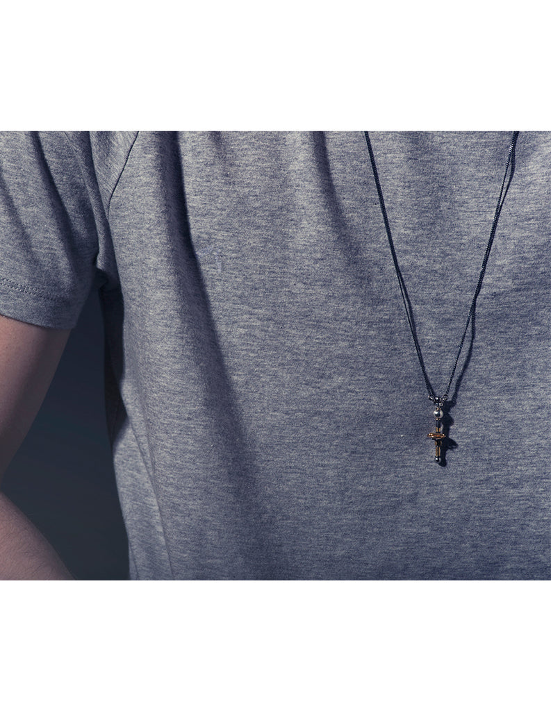 XY Contemporary Necklace by May Hofman Jewellery 