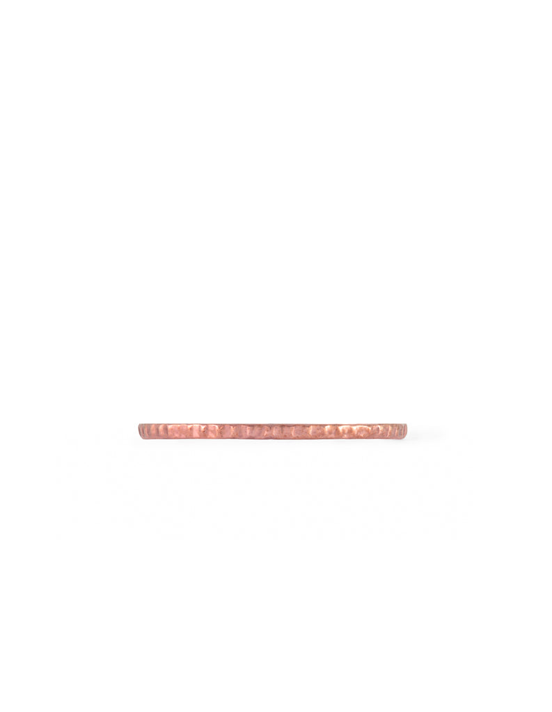 18ct Rose Gold Runed Ring by May Hofman Jewellery 