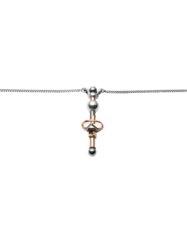XY Contemporary Necklace by May Hofman Jewellery 