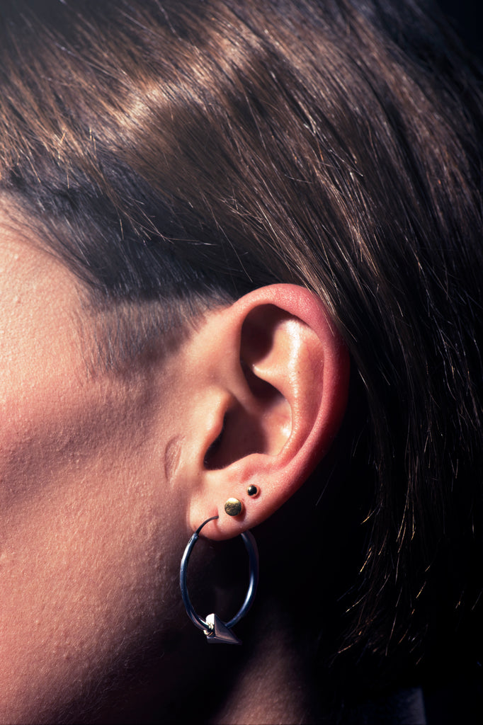 disc studs by may hofman jewellery 